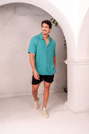 Short Urban Sarja Com Elastano 2.0 - Linha Urban - Preto