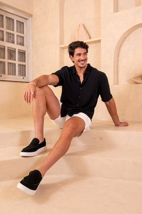 Short Linho Cut - Linha Resort - Off White