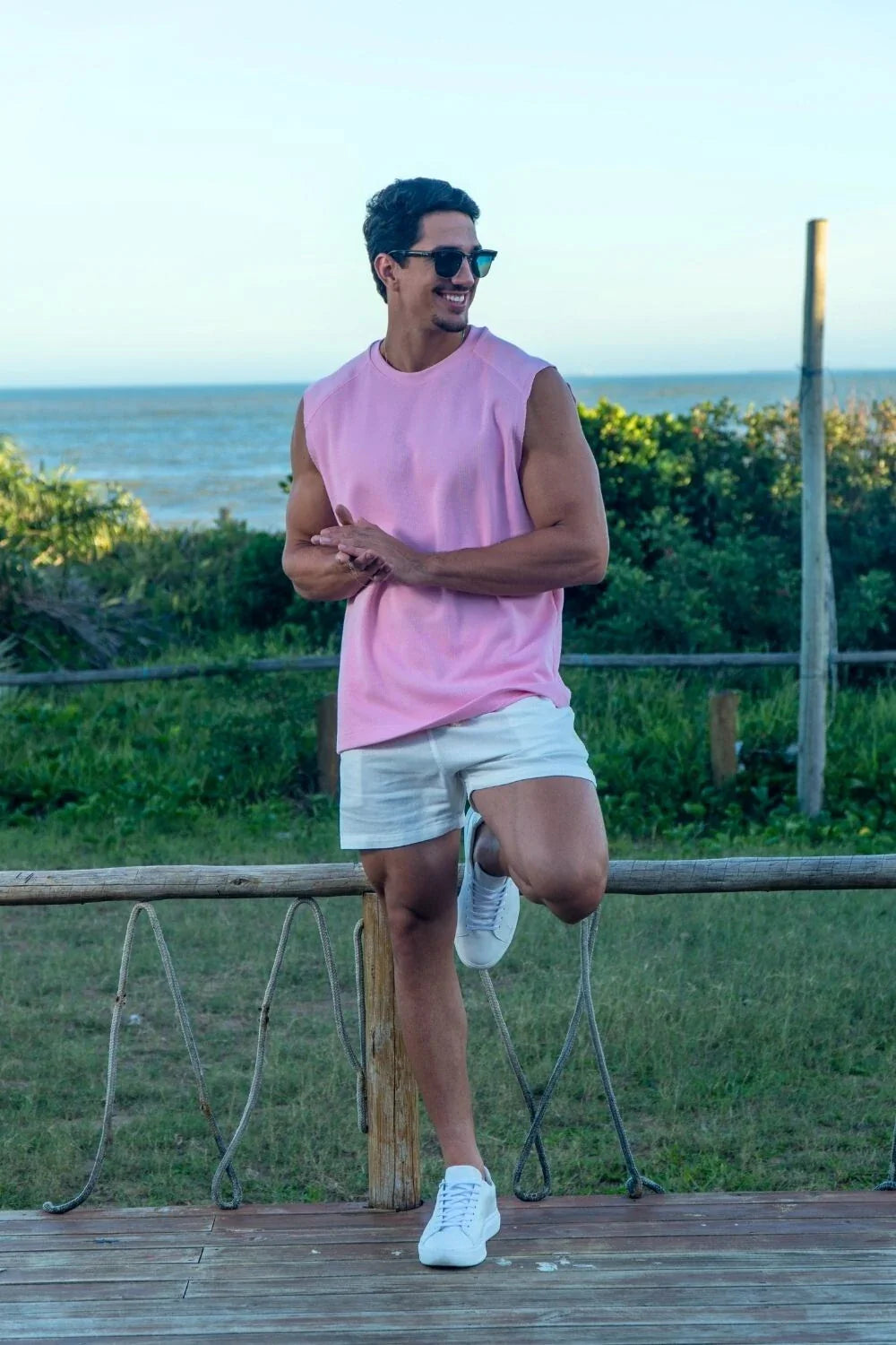 Short Linho Cut - Linha Resort - Off White