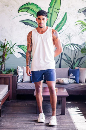 Short Sport Tecido Tecnológico - Linha Urban - Azul