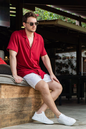 Short Urban Sarja Com Elastano 2.0 - Linha Urban - Off White