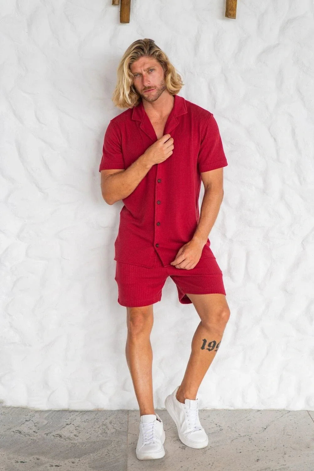 Short Tricô Paradizo Marsala- Linha Urban
