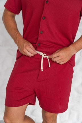 Short Tricô Paradizo Marsala- Linha Urban