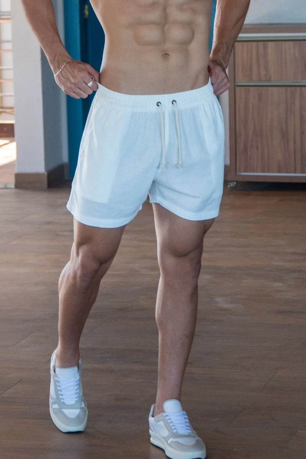 Short Linho Cut - Linha Resort - Off White