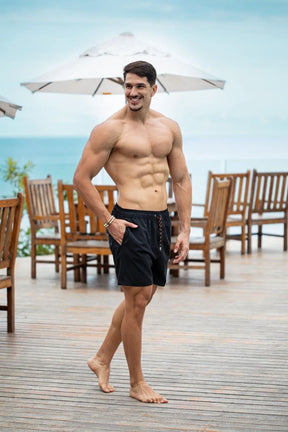 Short Sport Tecido Tecnológico - Linha Urban - Preto