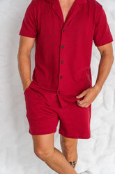 Conjunto AllWine Tricô - Camisa e Short