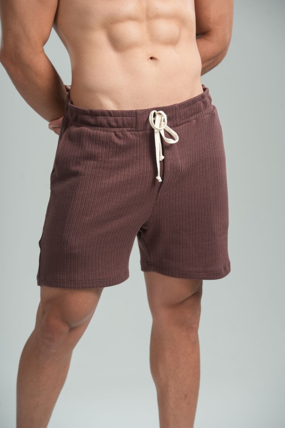 Short Paradizo Tricô Marrom – Linha Urban
