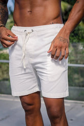 Short Urban Sarja Com Elastano 2.0 - Linha Urban - Off White