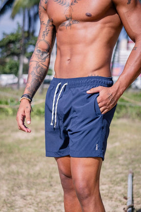 Short Sport Tecido Tecnológico - Linha Urban - Azul