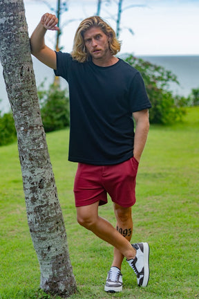 Short Tricô Paradizo Marsala- Linha Urban