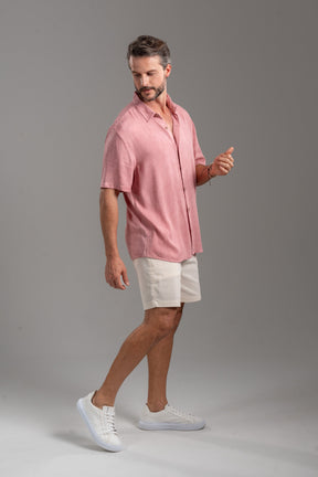 Short Alfaiataria Positano Off White - Linha Resort